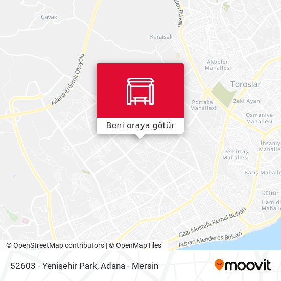 52603 - Yenişehir Park harita