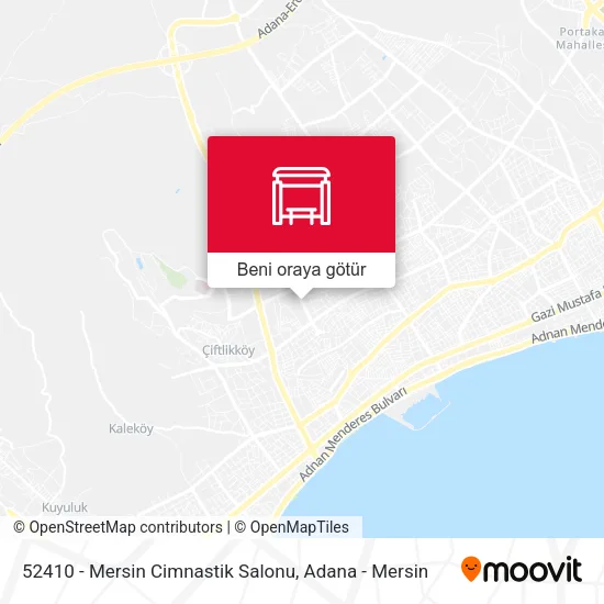 52410 - Mersin Cimnastik Salonu harita
