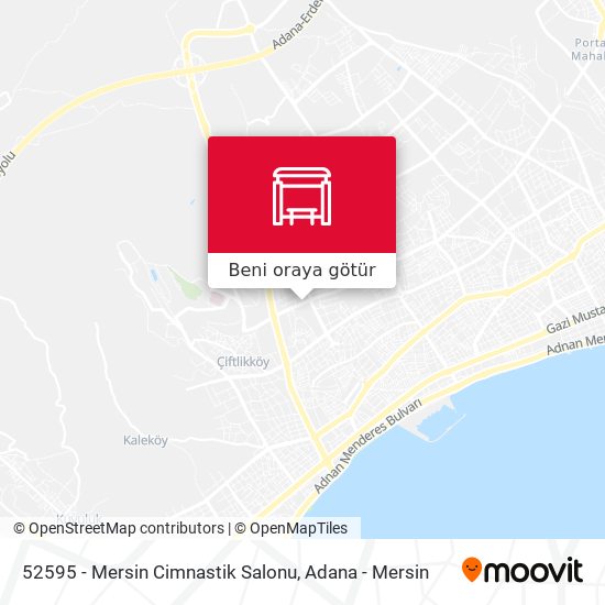 52595 - Mersin Cimnastik Salonu harita