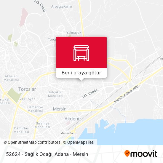 52624 - Sağlık Ocağı harita