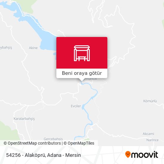 54256 - Alaköprü harita
