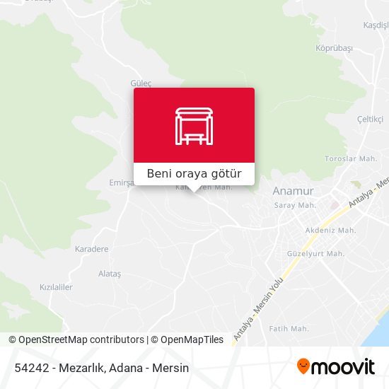 54242 - Mezarlık harita