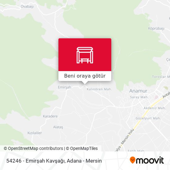 54246 - Emirşah Kavşağı harita