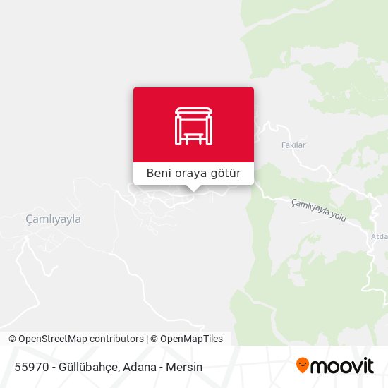 55970 - Güllübahçe harita
