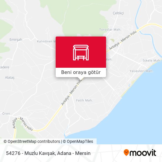 54276 - Muzlu Kavşak harita