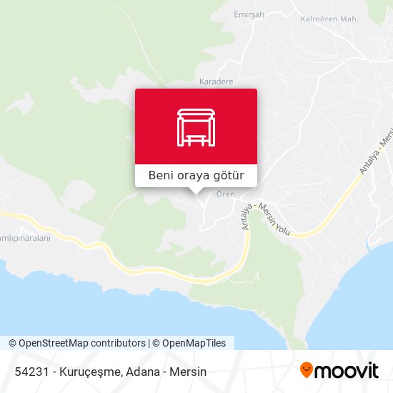 54231 - Kuruçeşme harita
