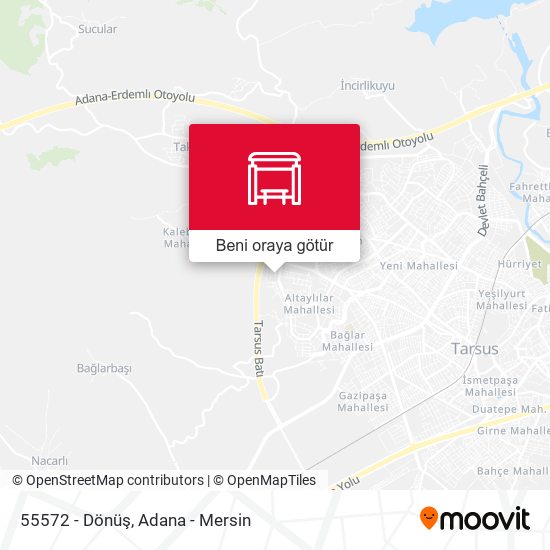 55572 - Dönüş harita