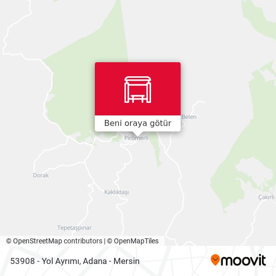 53908 - Yol Ayrımı harita