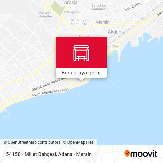 54158 - Millet Bahçesi harita