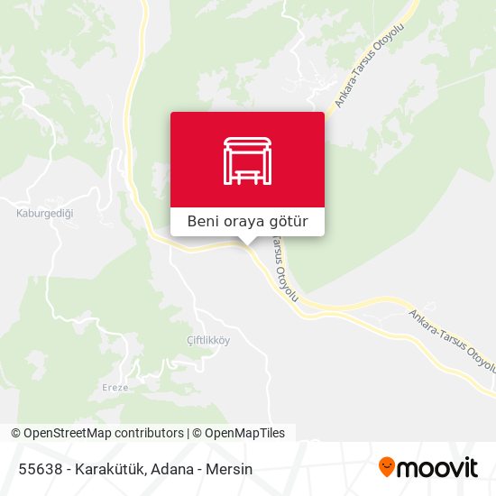 55638 - Karakütük harita