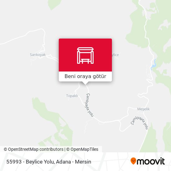 55993 - Beylice Yolu harita