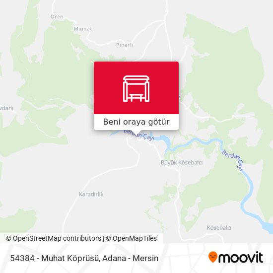 54384 - Muhat Köprüsü harita