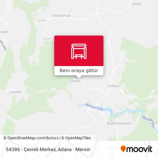54386 - Çevreli Merkez harita