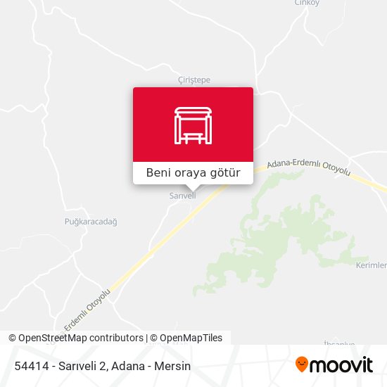 54414 - Sarıveli 2 harita