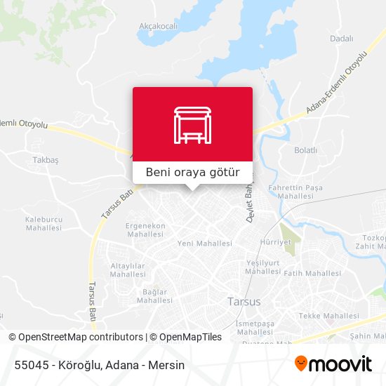 55045 - Köroğlu harita
