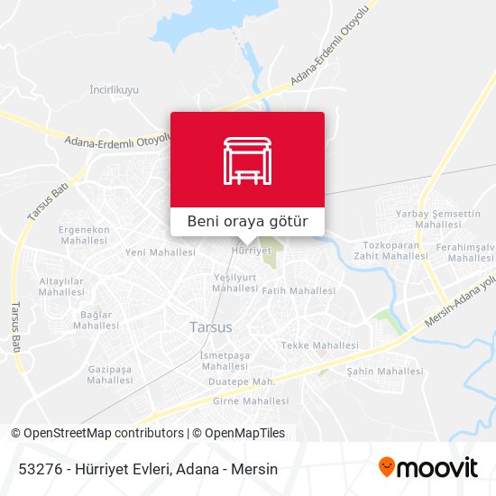 53276 - Hürriyet Evleri harita