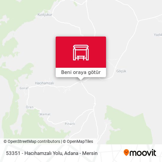 53351 - Hacıhamzalı Yolu harita