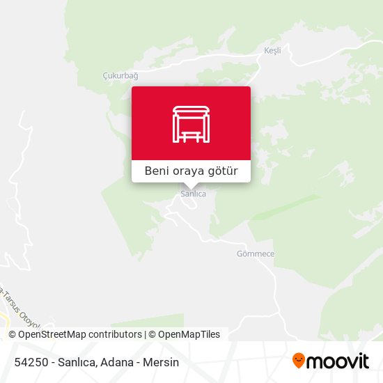 54250 - Sanlıca harita