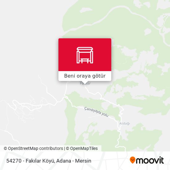 54270 - Fakılar Köyü harita