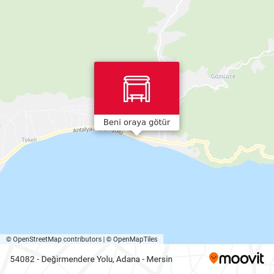 54082 - Değirmendere Yolu harita