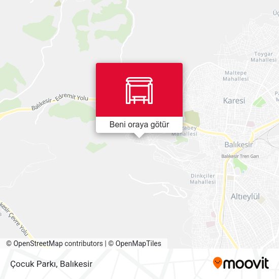 Çocuk Parkı harita