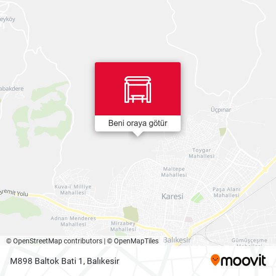 M898 Baltok Bati 1 harita