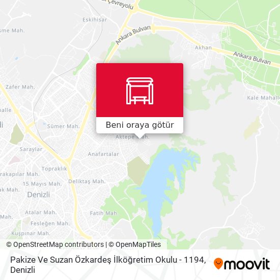 Pakize Ve Suzan Özkardeş İlköğretim Okulu - 1194 harita