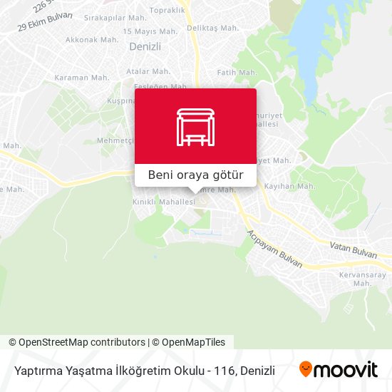 Yaptırma Yaşatma İlköğretim Okulu - 116 harita