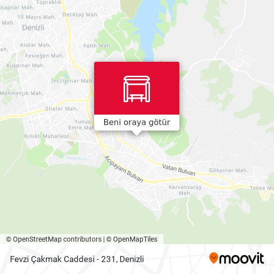 Fevzi Çakmak Caddesi - 231 harita