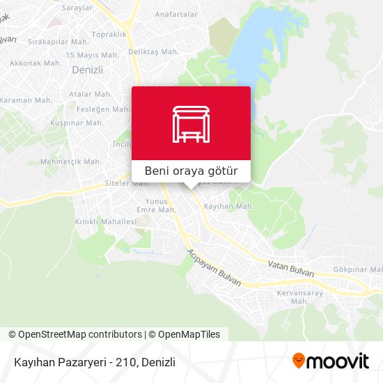 Kayıhan Pazaryeri - 210 harita