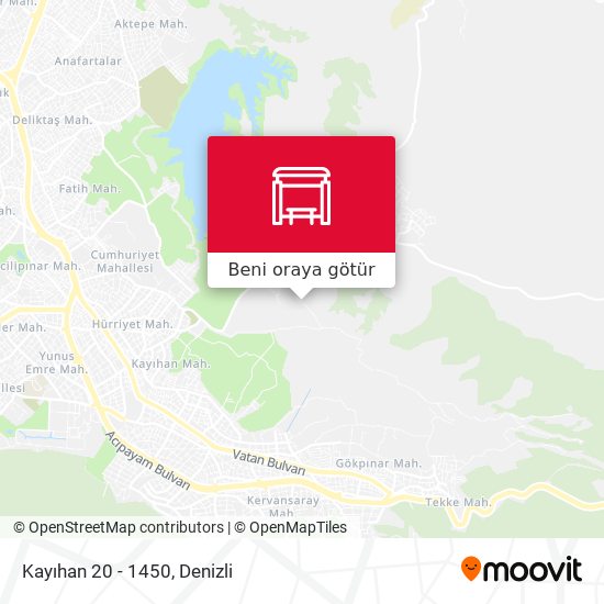 Kayıhan 20 - 1450 harita