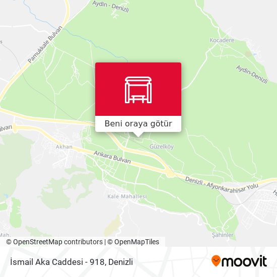 İsmail Aka Caddesi - 918 harita