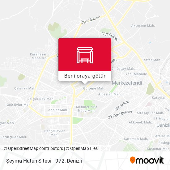 Şeyma Hatun Sitesi - 972 harita