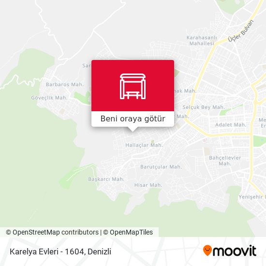 Karelya Evleri - 1604 harita