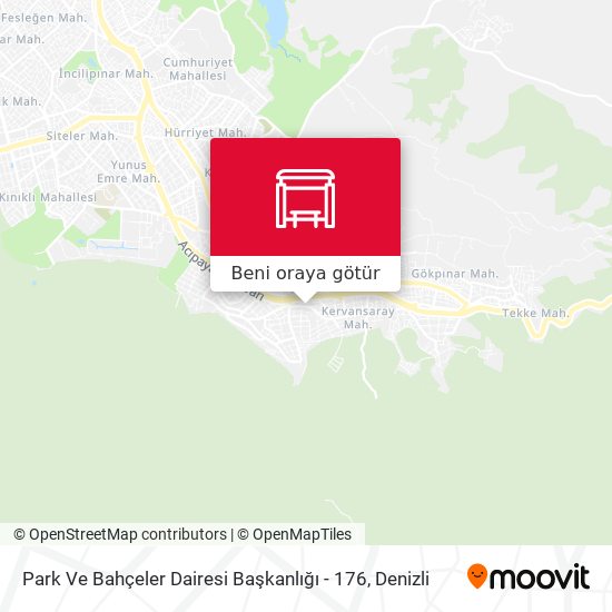Park Ve Bahçeler Dairesi Başkanlığı - 176 harita