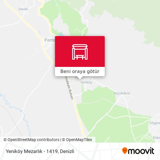 Yeniköy Mezarlık - 1419 harita