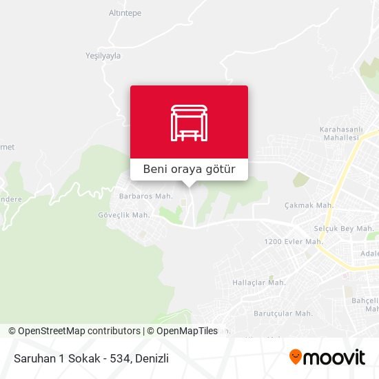 Saruhan 1 Sokak - 534 harita