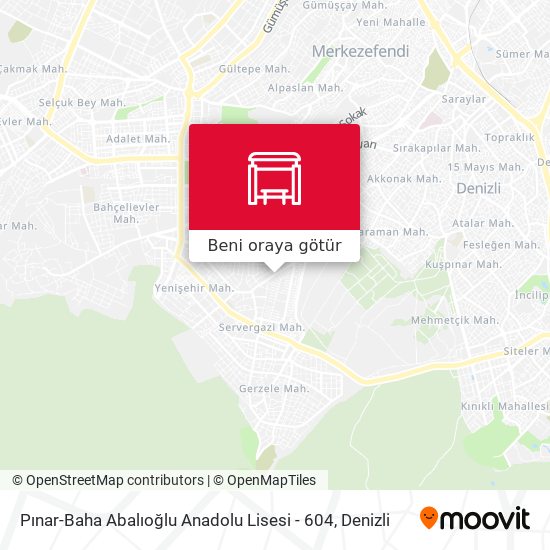 Pınar-Baha Abalıoğlu Anadolu Lisesi - 604 harita