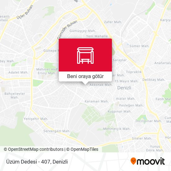 Üzüm Dedesi - 407 harita