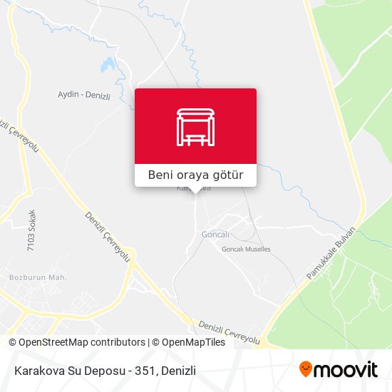 Karakova Su Deposu - 351 harita
