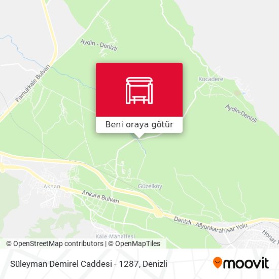 Süleyman Demirel Caddesi - 1287 harita