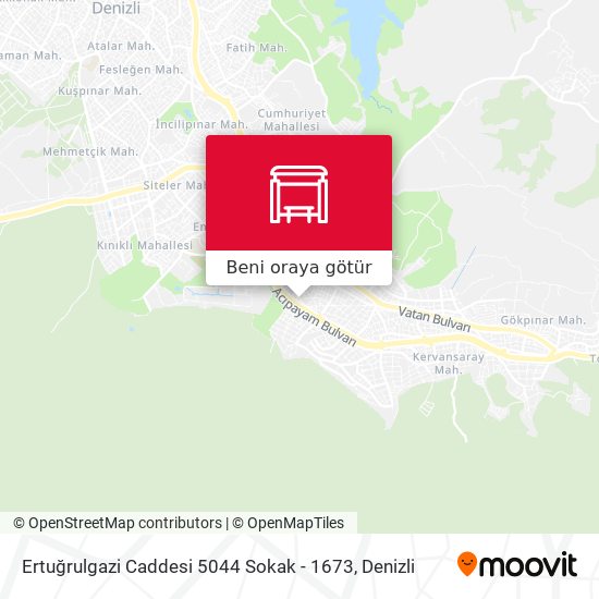 Ertuğrulgazi Caddesi 5044 Sokak - 1673 harita