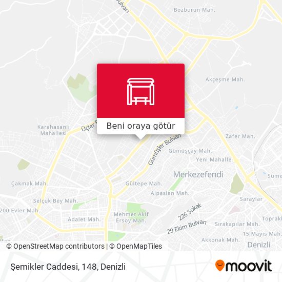 Şemikler Caddesi, 148 harita