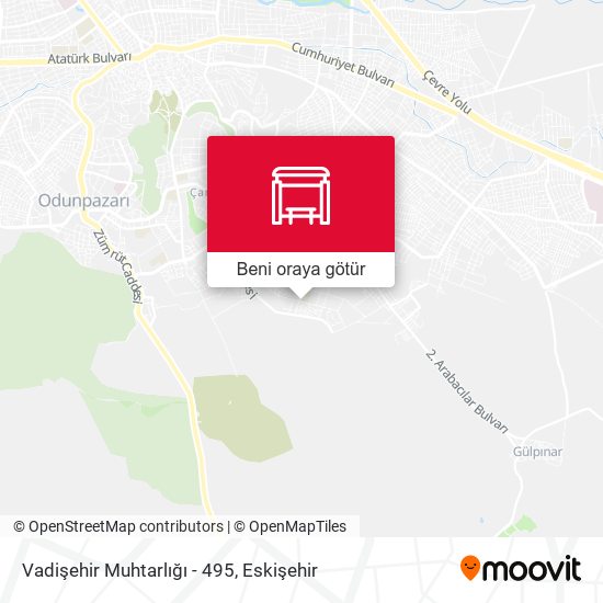 Vadişehir Muhtarlığı - 495 harita