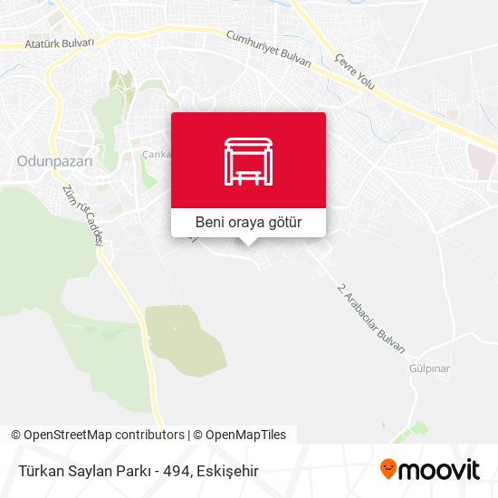 Türkan Saylan Parkı - 494 harita