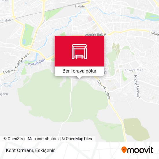 Kent Ormanı harita