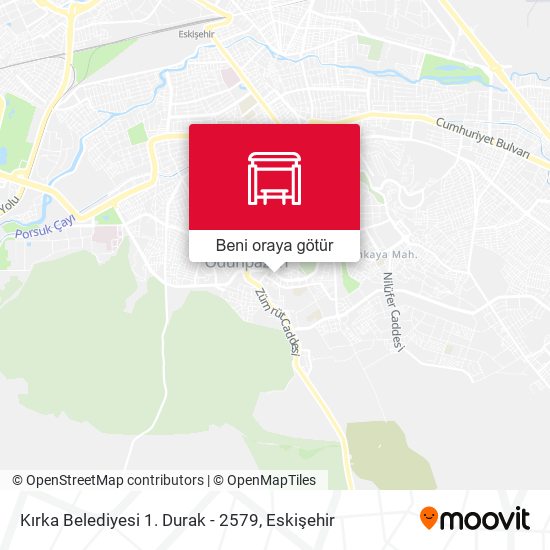 Kırka Belediyesi 1. Durak - 2579 harita