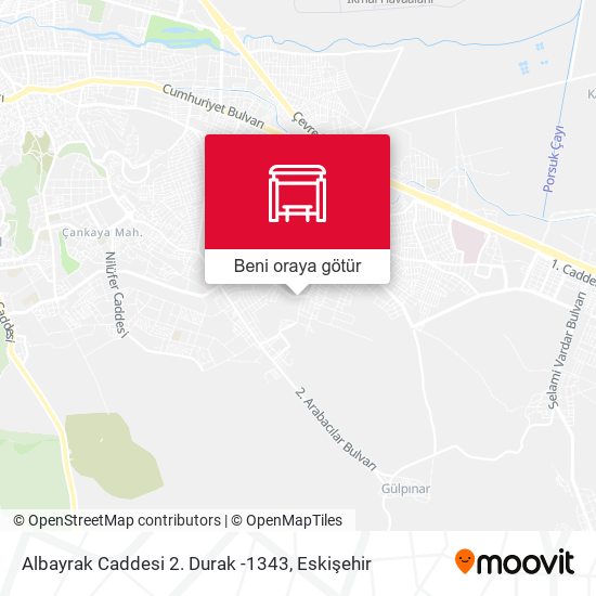 Albayrak Caddesi 2. Durak -1343 harita