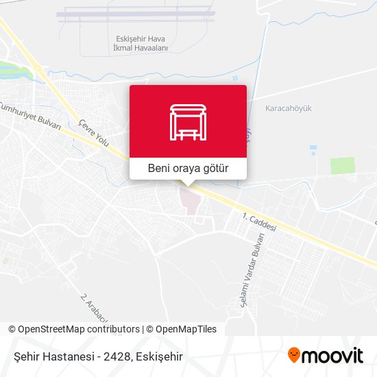 Şehir Hastanesi - 2428 harita