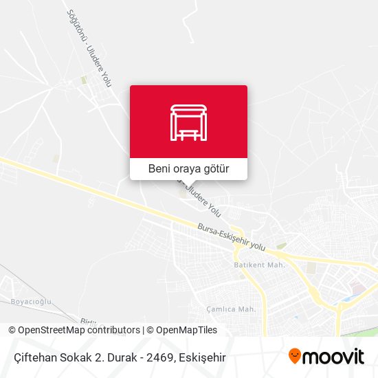 Çiftehan Sokak 2. Durak - 2469 harita